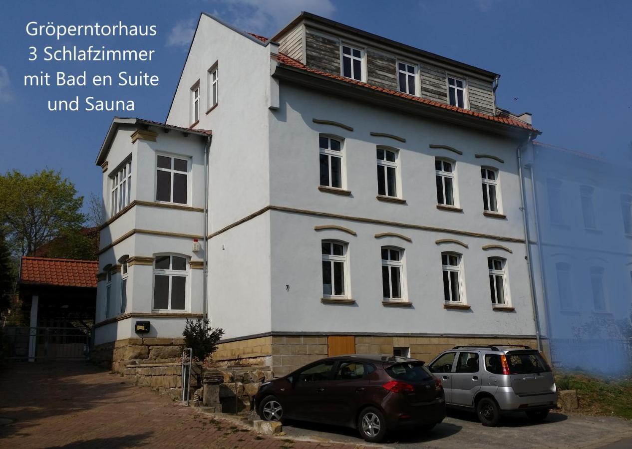 Groeperntorhaus Lejlighed Quedlinburg Eksteriør billede